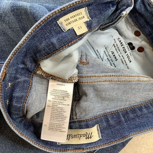 Madewell Perfect‎ Vintage Jean 23 Finney Wash - Picture 5 of 8